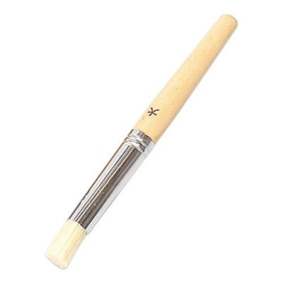 ステンシル刷毛 大（直径 約11mm）