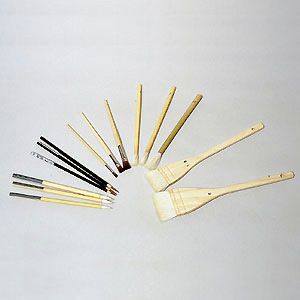 絵つけ用筆セット 14本組