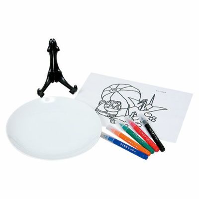 オーブンマーカー 絵付け皿セット
