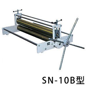 版画プレス機 SN-10B型（ローラー幅1000mm・丸ハンドル） | 造ハウ.com