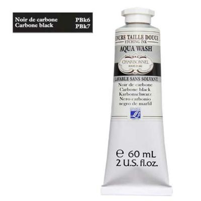 シャルボネール アクアウォッシュインク 60mL カーボンブラック