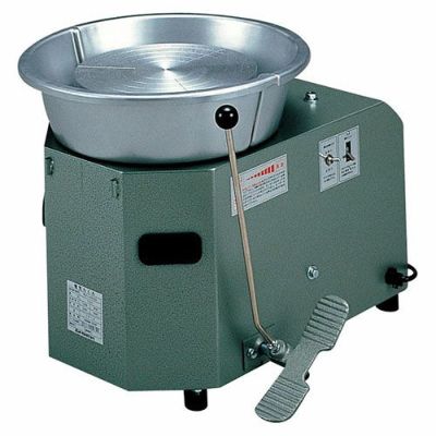 電動ろくろ TP-250型 ドベ受け・亀板5枚付
