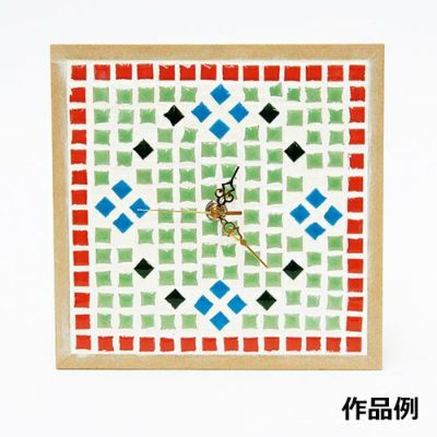 モザイク時計盤