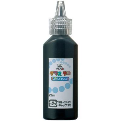 グラスデコ ブラック 縁取り兼用(22mL)