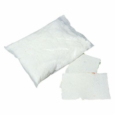 牛乳パック再生パルプ 100g(白色ドライタイプ)