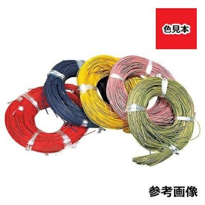 カラー籐芯材 赤(直径2mm・300g)