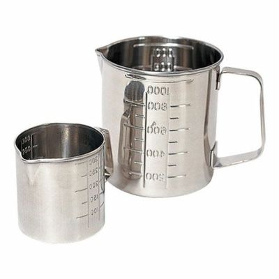 ステンレス口付ビーカー 1000mL