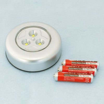 プッシュLEDライト3灯式