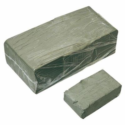 彫塑用粘土 1kg(土粘土)