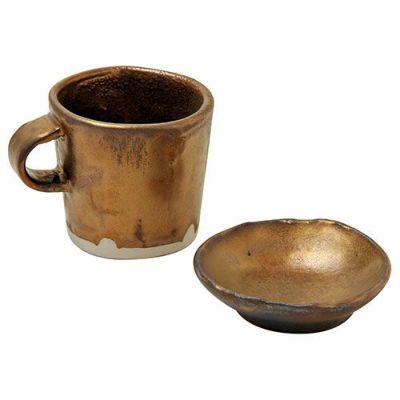 金ラスター釉 1kg(粉末)