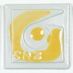 ぬる釉薬 黄(200g粉末）
