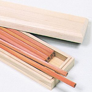 木彫筆箱 Ｓ シナ