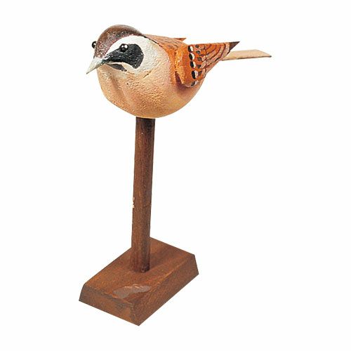 ミソサザイ その2 バードカービング(Bird Carving) 野鳥彫刻（バード 