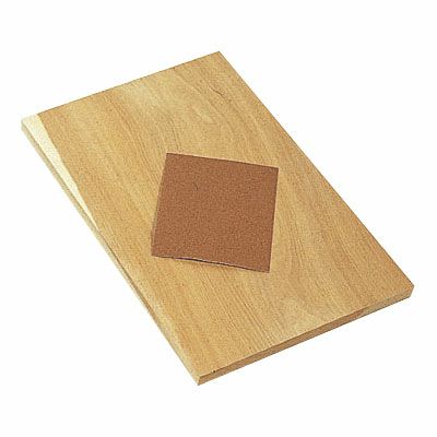 木彫板 14mm厚 桂 大(300×200mm)【返品交換不可商品】
