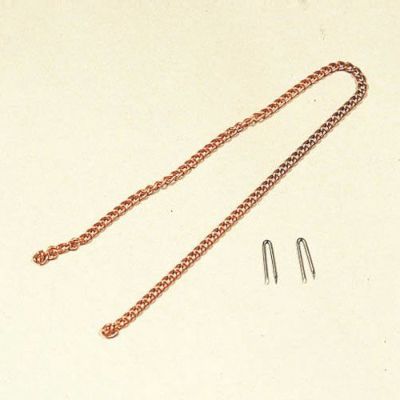木彫かべかざり 単品 かべかざり用クサリ(U字釘付)
