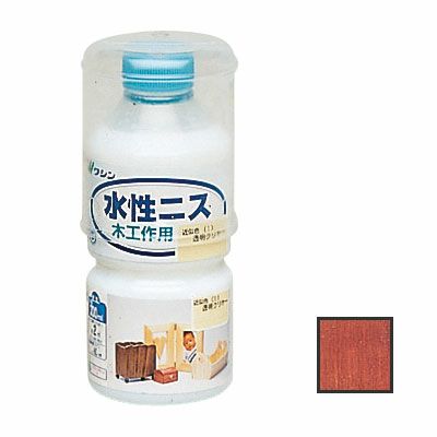 ワシン水性ニス 300mL マホガニー