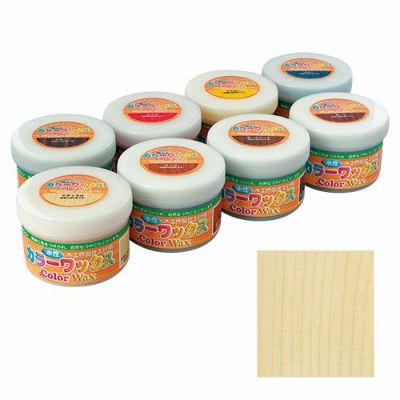 ワシン水性カラーワックス ナチュラル 200g