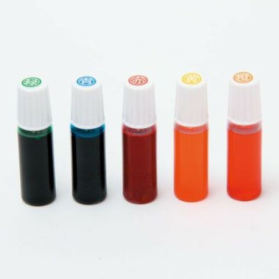 和紙染め染料5色セット(各9mL)