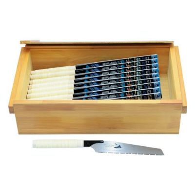 木工のこセットSS 200mm 10丁(木製ケース入)