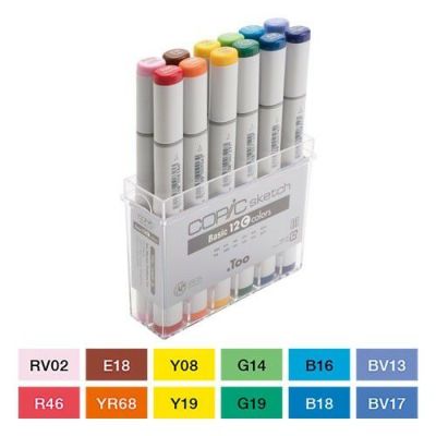 コピック ベーシック 12色セット C