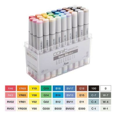 コピック ベーシック 36色セット