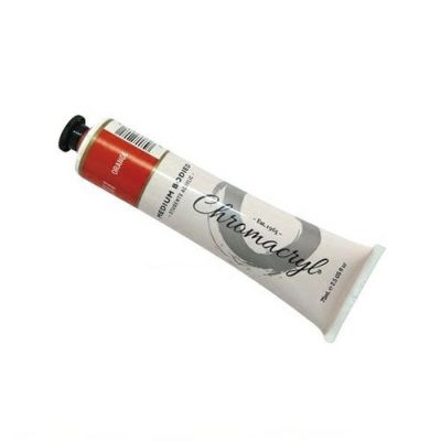 クロマクリル オレンジ 75mL(水性アクリル絵具)