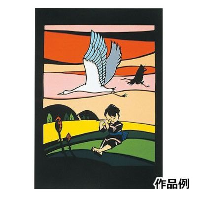 切り絵色和紙セット