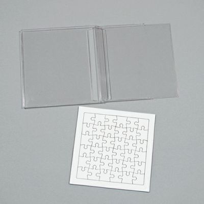 コンパクトジグソーパズル 36ピース(透明ケース入)