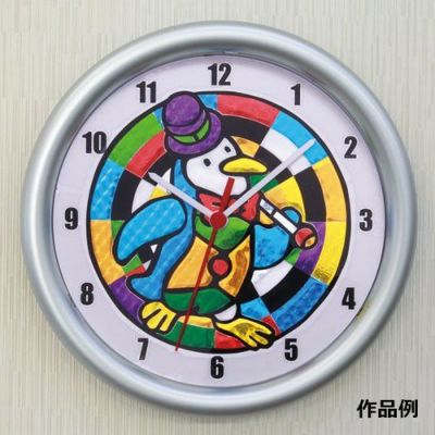 プッシュカラー ステンド掛け時計Ⅱ(10色)