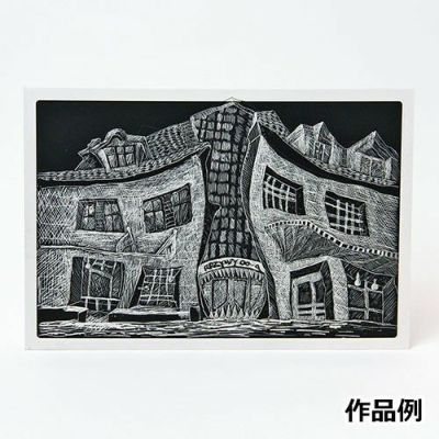 スーパースクラッチボード 額付