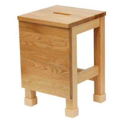 工作角いす手掛穴付 H420mm