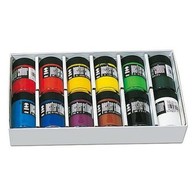 ターナーポスターカラー中瓶 12色セット(40mL)