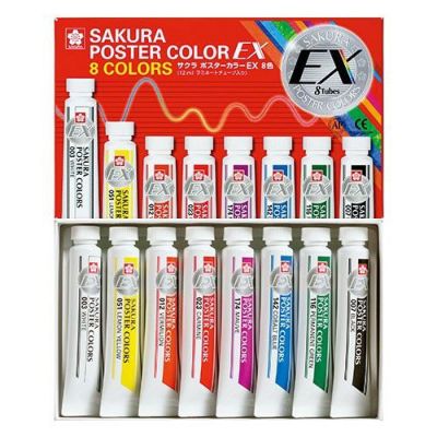 サクラポスターカラーEX 8色 12ｍL(PEW8)