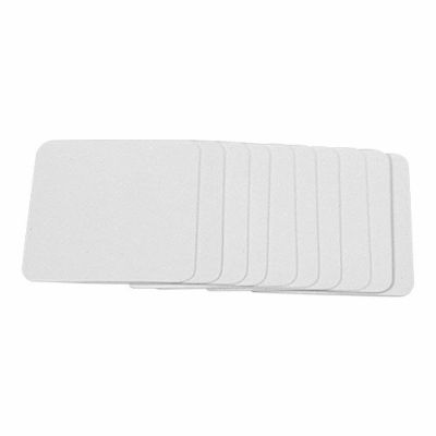 デザイン用コースター 角（10枚入）90×1mm厚