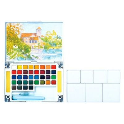 サクラプチカラー 36色セット 水筆入(NCW-36H)