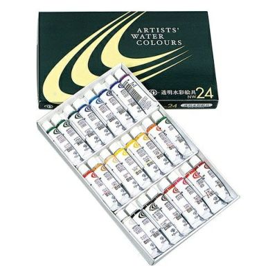 クサカベ水彩絵の具セット NW-24(5mL･24色)