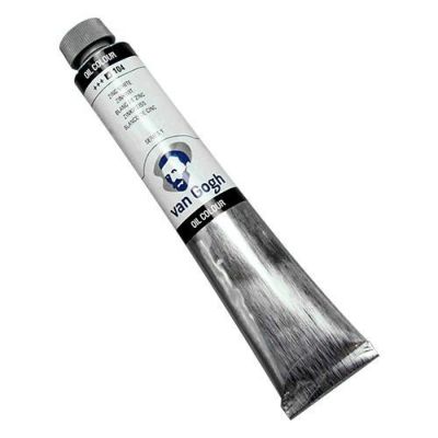 ヴァンゴッホ油絵の具 単色 ジンクホワイト(104)[10号･60mL]