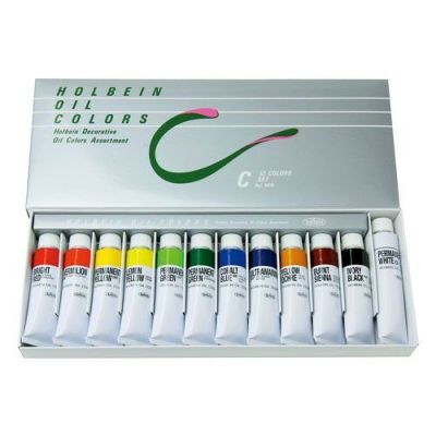 ホルベイン油絵の具セット C(12色セット･B915)