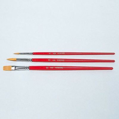 アクリル用画筆 3本セット(ヴァンゴッホ･ASフデ3セット)