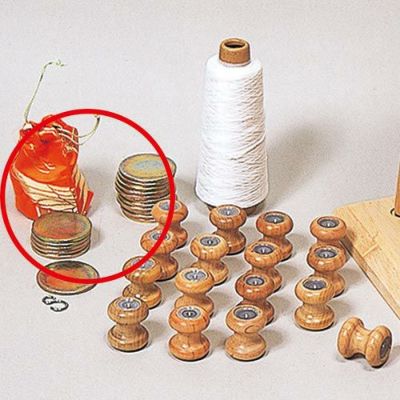 組みひも器具 中心重りセット【直送品】