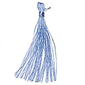 組みひも用組糸 水色 156【直送品】